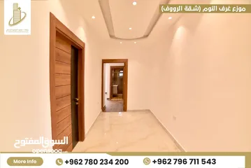  27 رووف طابقي 370م (170م بناء+200م ترسات خارجية) مسجلة كاملة عالقوشان للمالك (كراج ومصعد شبه مستقل)
