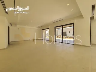  3 شقة طابقية مع حديقة للبيع في طريق المطار بمساحة بناء 400م