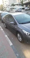  5 السياره المميزه كيا سيراتو 2017_فل اضافات _بنزين _فتحه سقف_ حساسات خلفية وكاميرا خلفيه