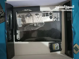  5 معالج i3 8100 , مع مذر بورد  prime b360m-k  , البيع للقطعتين فقط و ليس كل وحده لحال