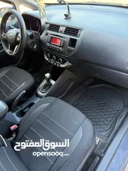  9 بالورقة كيا برايد 2014 اتوماتيك لون بترولي مميز فل اضافات فقط 44 الف كاش صالون فحص نخب سيارة لعبة