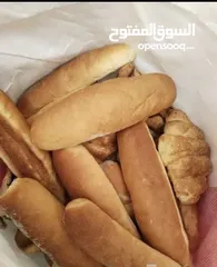  4 خبز وقرصان مجففه ناشف للغنم