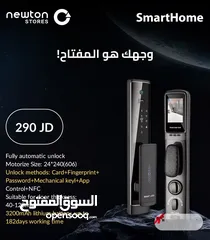 2 قفل ابواب ذكي سمارت لوك بنظام تويا Tuya Smart Door Lock بأقل سعر بالمملكه