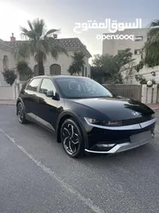  20 هيونداي ايونيك 5 2022 كهربا فحص كامل وارد كوريا  عداد قليل تقطع 500 بالشحنة البطارية  بحالة الوكالة