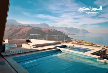  28 شاليه للبيع { 2غرفه } في العين السخنه برايم لوكيشن Sea view