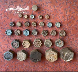  15 موازين دكاكين زمان (كفتين) وتلفونات قرص. الاسعار على الصور والتفاصيل بالوصف.