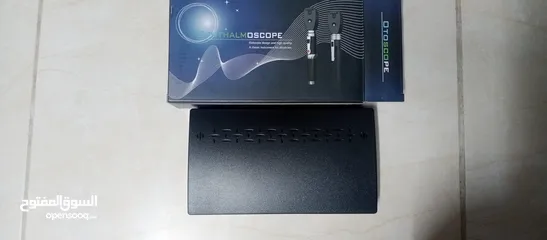  3 جهاز فحص الأذن و الانف auto scope منظار كاشف فاحص اذن و انف الطبي مع اضائه اوتو سكوب