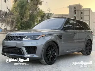  4 رينج روفر 2020 سبورت باج ان بلاك اديشن كلين تايتل كرت ابيض جمرك اليوم