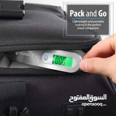  9 جهاز قياس وزن حقيبة السفر - ماركة FOSMON العالمية
