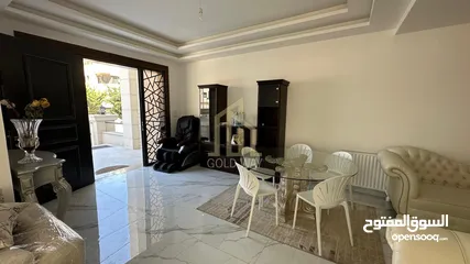  6 في أجمل مناطق الرابيه شقة أرضيه 196م مع ترس 50م بتشطيبات راقية / ref 9547