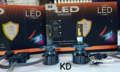  3 لمبات LED زنون قوه 150 وات