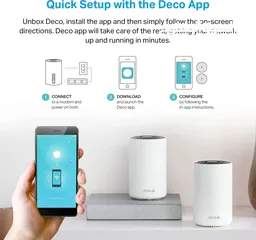  8 Tp-Link Deco XE75 Pro  AXE5400 Tri-band Mesh Wi-Fi 6E System