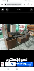  5 جلسات خارجي طقم راتان طقم حدائق طقم خارجي طقم ترس