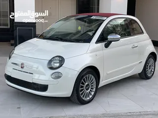  3 فيات 500c كبريو 2013