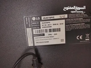  3 شاشه ال جي استعمال خفيف للبيع