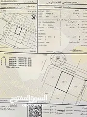 1 أرض سكني للبيع العامرات مدينة النهضة مربع 7/1 الخط الثاني من الشارع الرئيسي فرصة للشراء