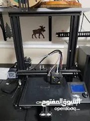  1 طابعة ثلاثية الابعاد  Creality Ender 3 بحالة ممتازة