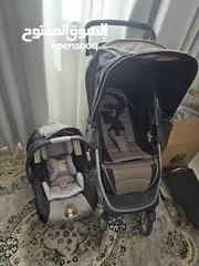  1 chicco car seat and stroller combo - amazing brand and high quality.