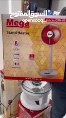  5 صوبة المروحة العامودية 1000W من ميجا   دفاية كهربائية عاموديه ، شكل مروحة من شركة MEGA الاصلية