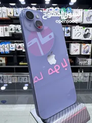  1 iPhone 14 Plus (256) GB ايفون مستعمل  14 بلس بحالة الوكالة مش مفتوح او مصلح او مغير اي شي نهائيا.