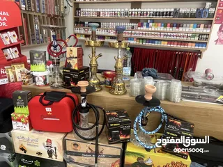  3 رفوف محل وديكور محل اراجيل