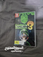  30 لعبة نينتندو                                  luigi's mansion 3نينتندو سويتش مع كينترولار