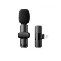  2 ميكرفون للموبايل والايباد (ايفون) ابل Remax K02-iPH Wireless Microphone