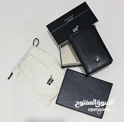  9 محفظة مونتبلانك جديده غير مستعملة  Montblanc wallet