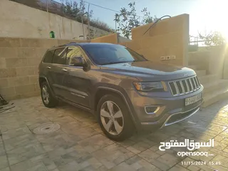  2 جراند شيروكي 2014 بمحرك مجدد كليا قطع اصلية بحالة 0 كيلو مكفول