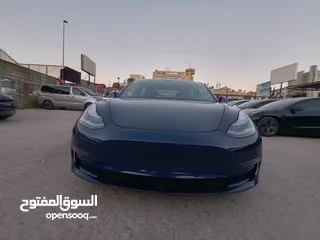  5 تيسلا 3 موديل 2020 ديول موتور لونج رينج كرت ابيض عداد 60 حره