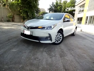  1 Toyota Corolla 2.0 L XLI 2019 White Well Maintained Urgent Sale