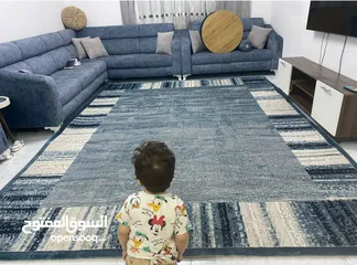  2 طقم كنب خشب سويد 4 سانت تفصيل  كلفني 550 سجادة 4ب3 شريتها من عند النشمي