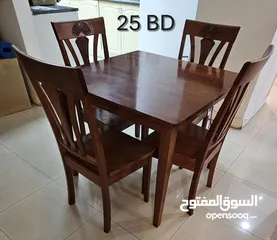  4 Various Used Furniture - Only Whatsapp