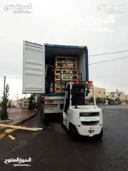  5 خدمة تأجير رافعات شوكية مع سائق او بدون خدمة تنزيل جميع انواع البضائع تحت اشراف كادر مخصص