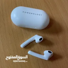  1 سماعات اذن استريو لاسلكية من Powerology True wireless