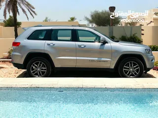  7 JEEP GRAND CHEROKEE   2017 LIMITED 4X4 FSH GCC SPECS