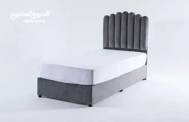 2 Special Offer!!! New Design Bed 90x190, 1Side table with Free Mattress