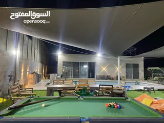  13 ستديو ضمن مسبح مستقل ومغلق بالسابع...او شاليه بالبحر الميت