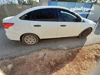  3 فورد فوكس 2015 لون ابيض عادي