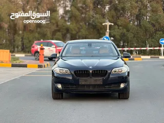  1 BMW 520i GCC 2013  free accident  perfect condition