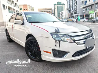  1 FORD FUSION 2012 SEL V4 2.5L  GCC UPGRATED 2020 فورد فيوجن 2012 SEL خارقة النظافة محدثة 2020