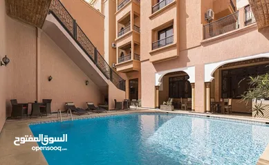  6 شقة مفروشة للايجار فى مراكش جليز