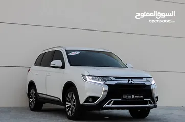  1 Mitsubishi Outlander 2.4L  2021 GCC  Original Paint & accident free excellent condition  1324P.M