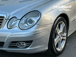  13 مرسيدس بنز E200 للبيع بحاله الوكاله موديل 2007 فحص كامل