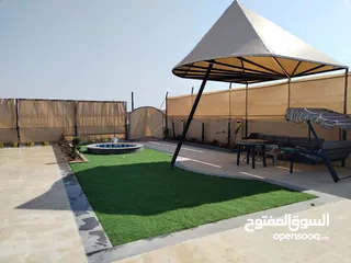  8 مزرعه للايجار جديده قريبه من عمان مريحه واستثنائيه