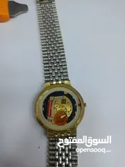  10 ساعة أصلية تحفه Crovana SWISS MADE مذهب كوارتز