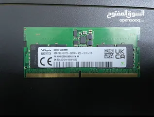  1 رامات لابتوب للبيع ddr4 و ddr5