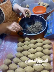  1 كبة حلبيه و ورق دوالي