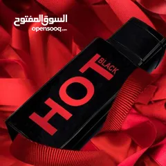  1 عطر هوت بلاك (HOT BLACK))  100 مل   اقوى و افضل العطور الفرنسية  عطر شتوي _ صيفي تركيز عالي رائح منع