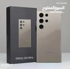  8 Galaxy S24 Ultra. 256 g . كفالة الوكيل الرسمي BMS كفاله عام من تاريخ الشراء